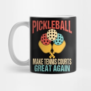 Vintage Pickleball Mug